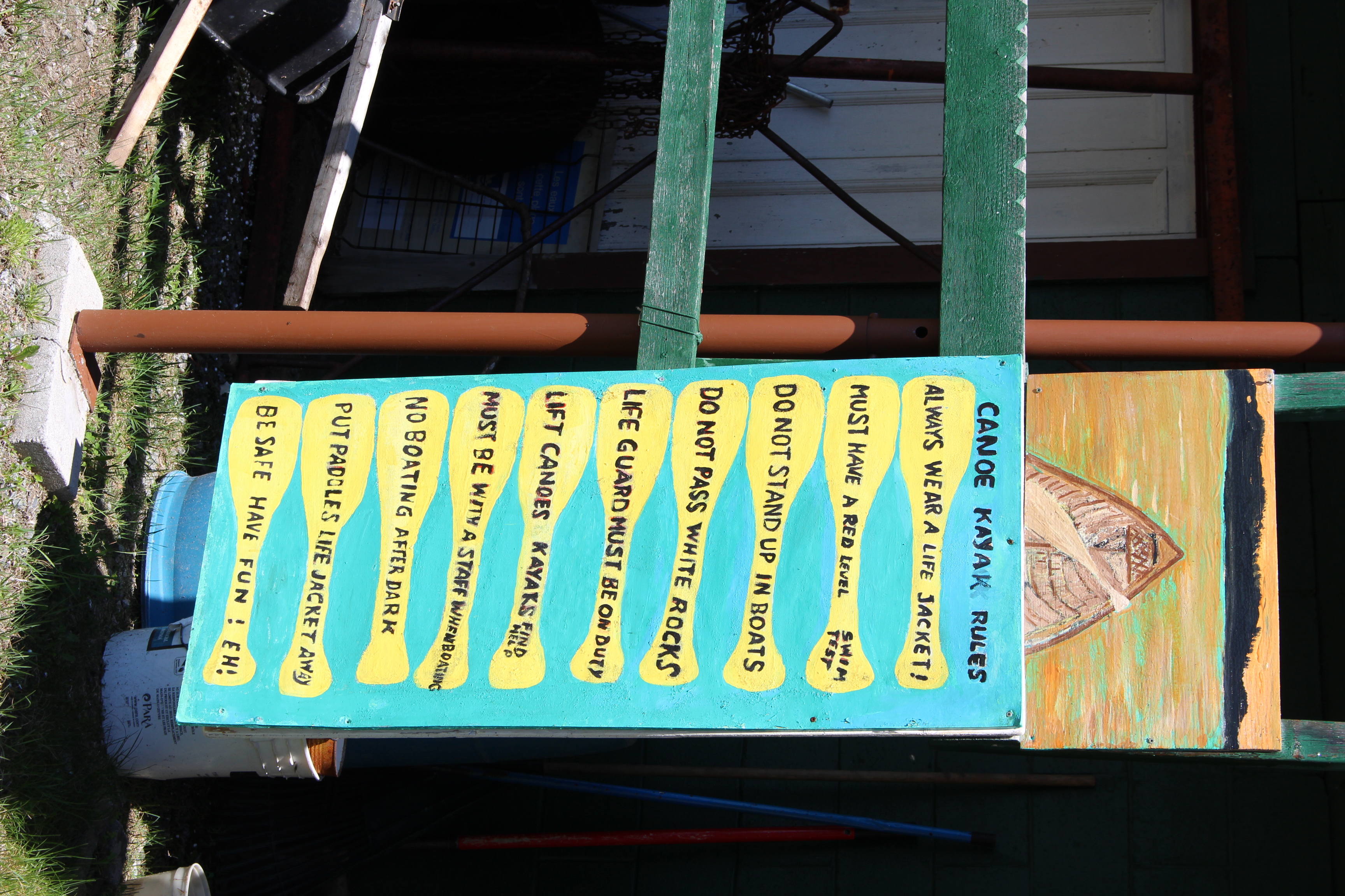 Open house and reunion at Camp Weredale: so many stories to tell...